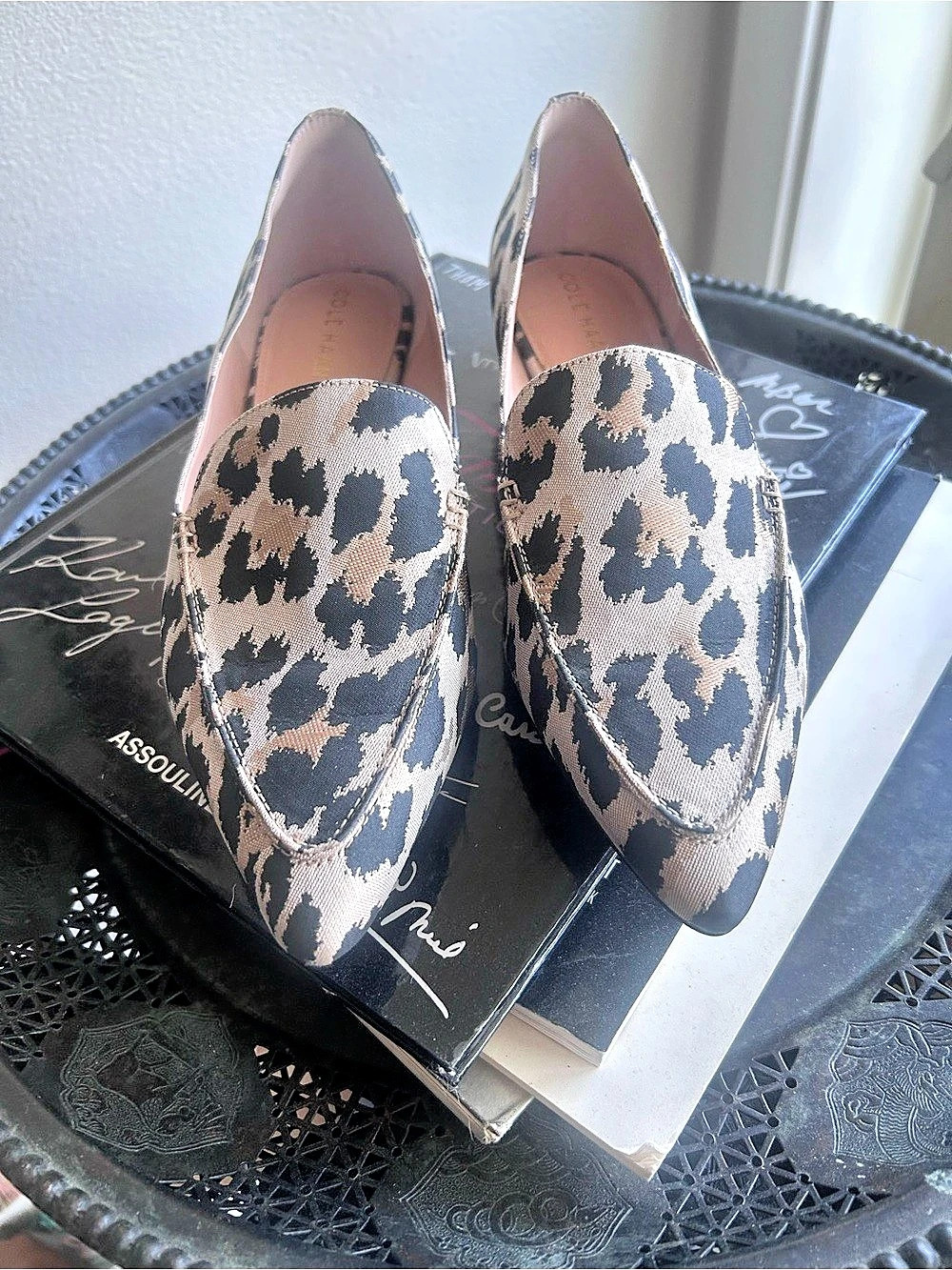 Cole Haan Grand 360 Leopard Print Pumps US 8 B